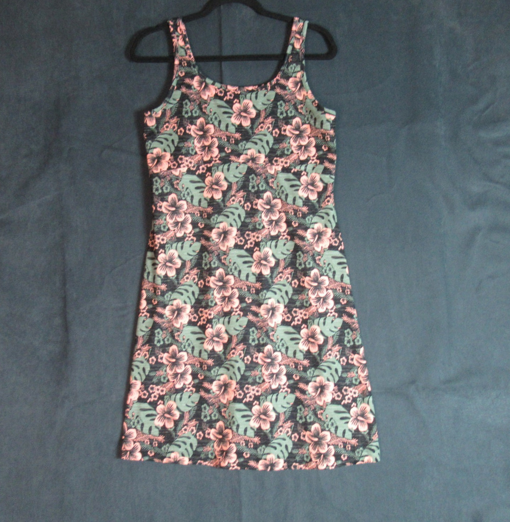 Columbia PFG Freezer III Omni Freeze Tropical Tank Dress Large UPF 50 Active